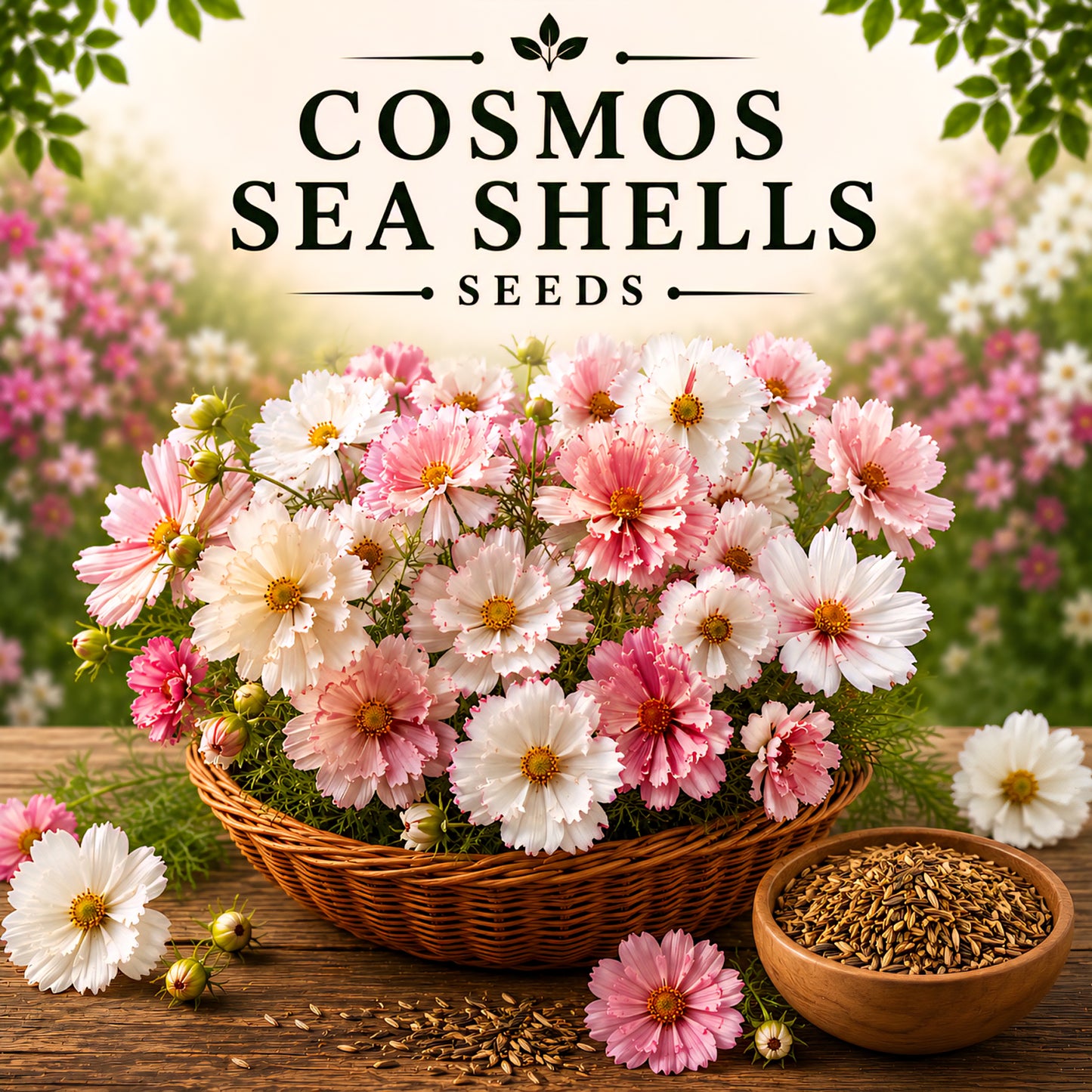 Cosmos Sea Shells 20+ Seeds