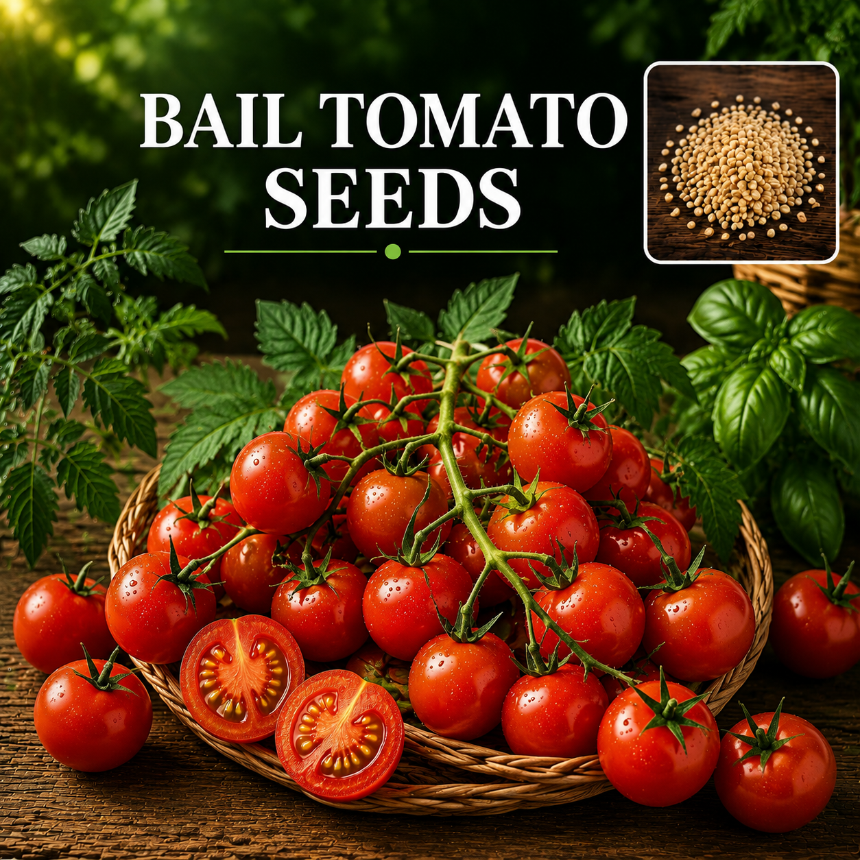 F1 Hybrid Bail Tomato (بیل ٹماٹر) 10 Seeds