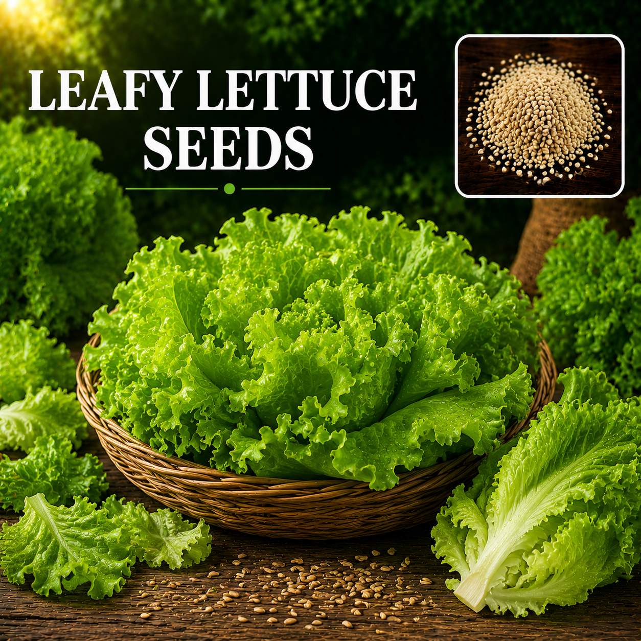 Leafy Lettuce (سلاد پتہ) 100+ Seeds