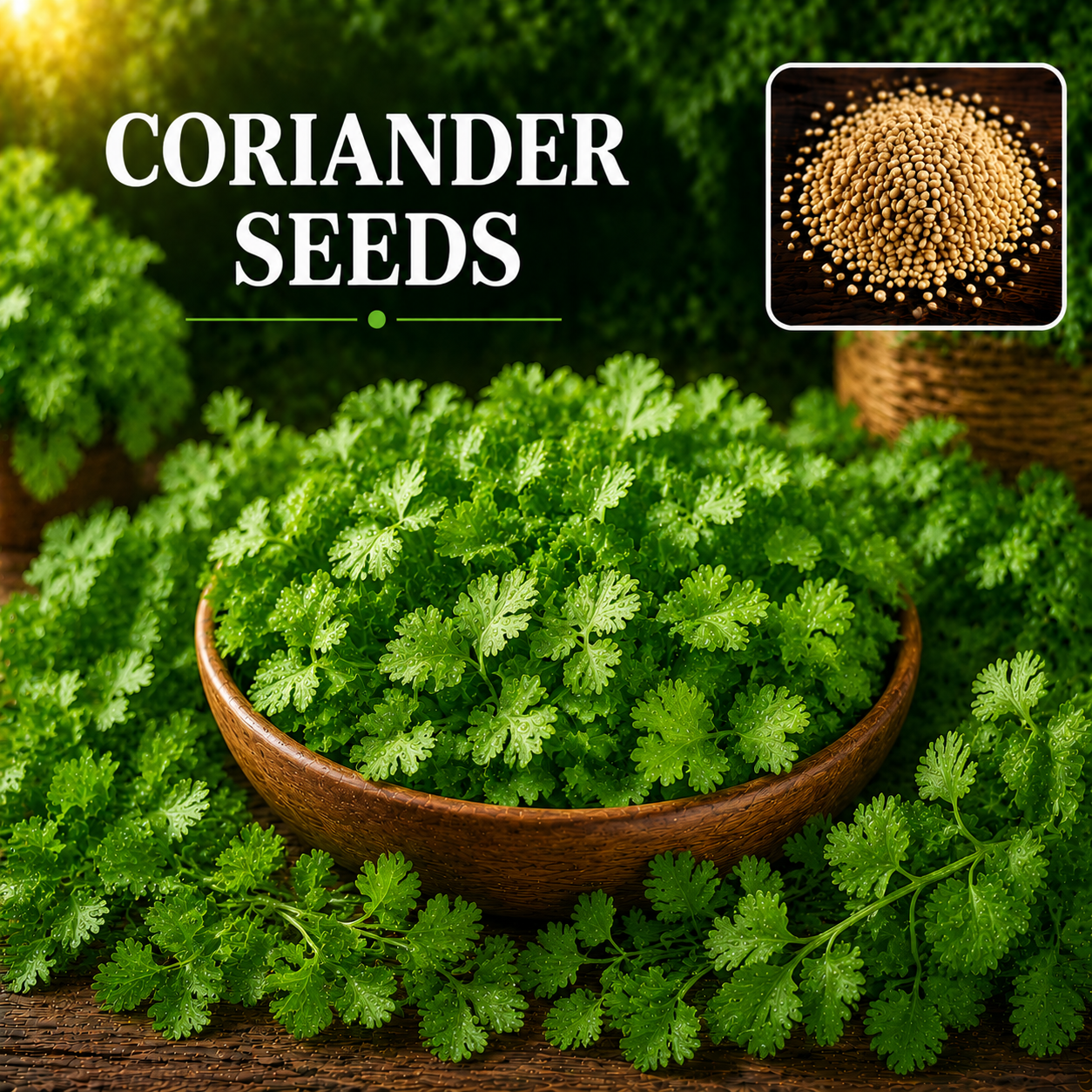 F1 Hybrid coriander (دھنیہ) 300+ Seeds