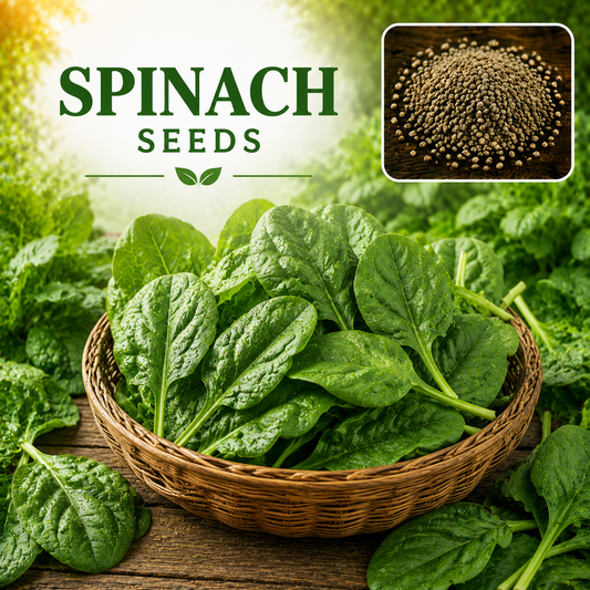 Spinach (پالک) 300+ Seeds