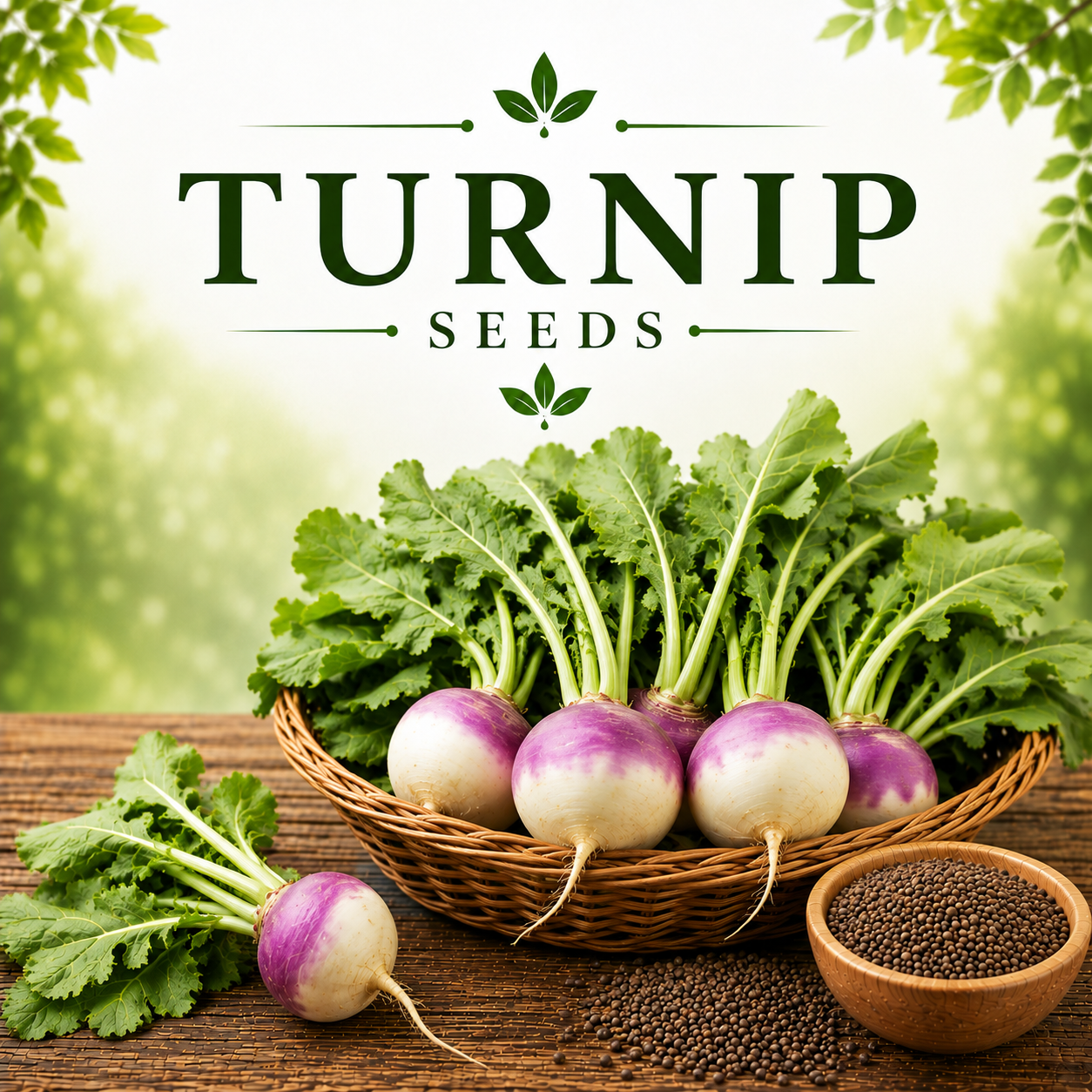 Turnip (شلجم) 500+ Seeds