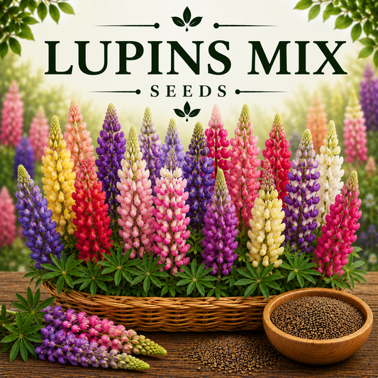 Lupins Mix 15+ Seeds