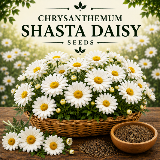 🌼chrysanthemum shasta daisy 25+ Seeds