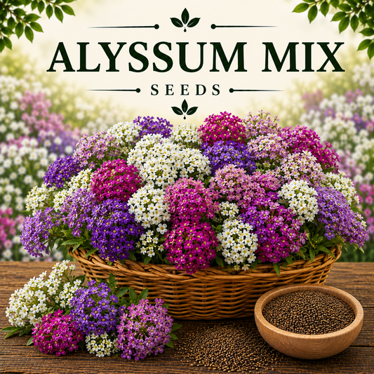 Alyssum Mix  30+ Seeds