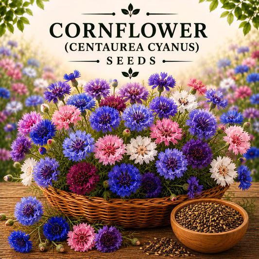 Cornflower (cantaurea cyanus)  20+ Seeds