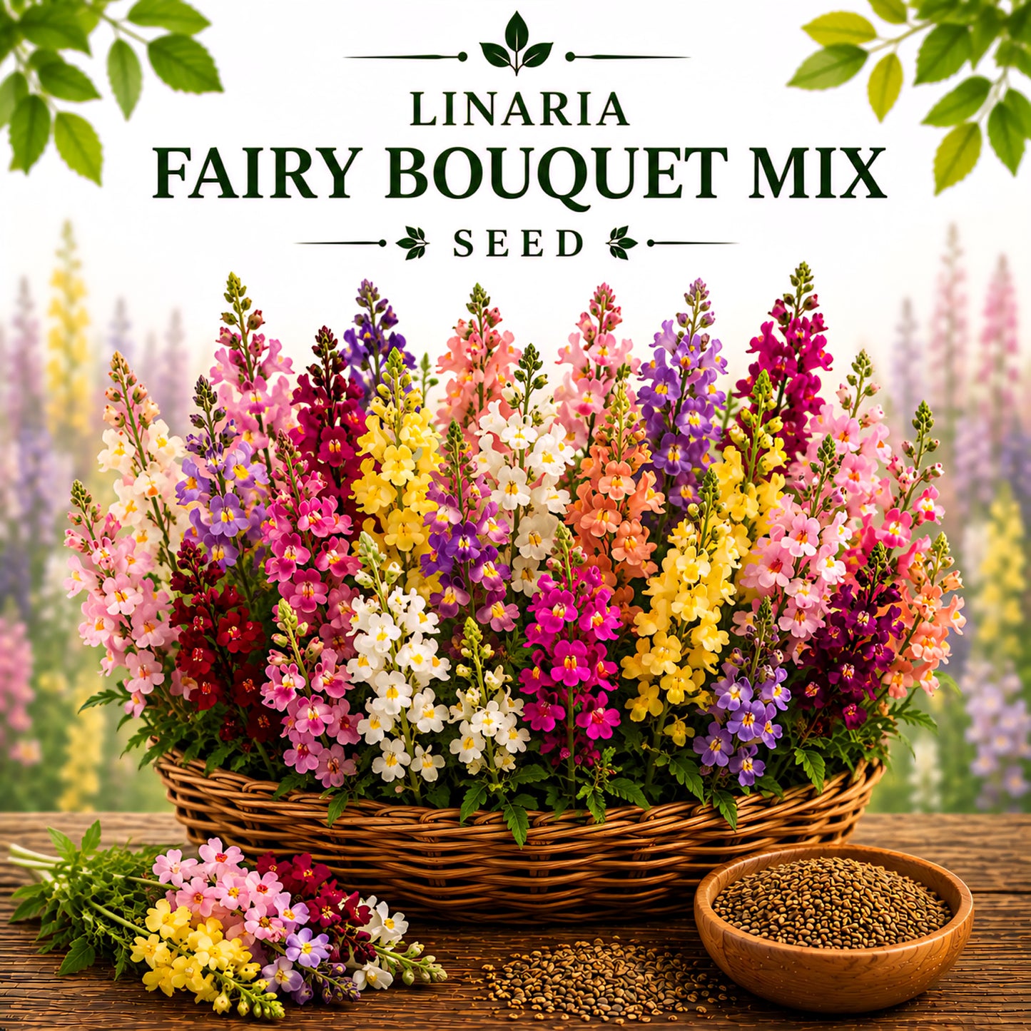 Linaria fairy bouquet mix  50+ Seeds